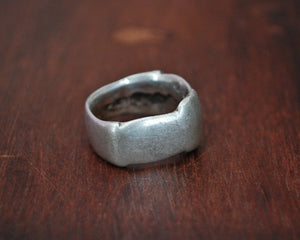 Substantial Old Berber Ring from Morocco - Size 6