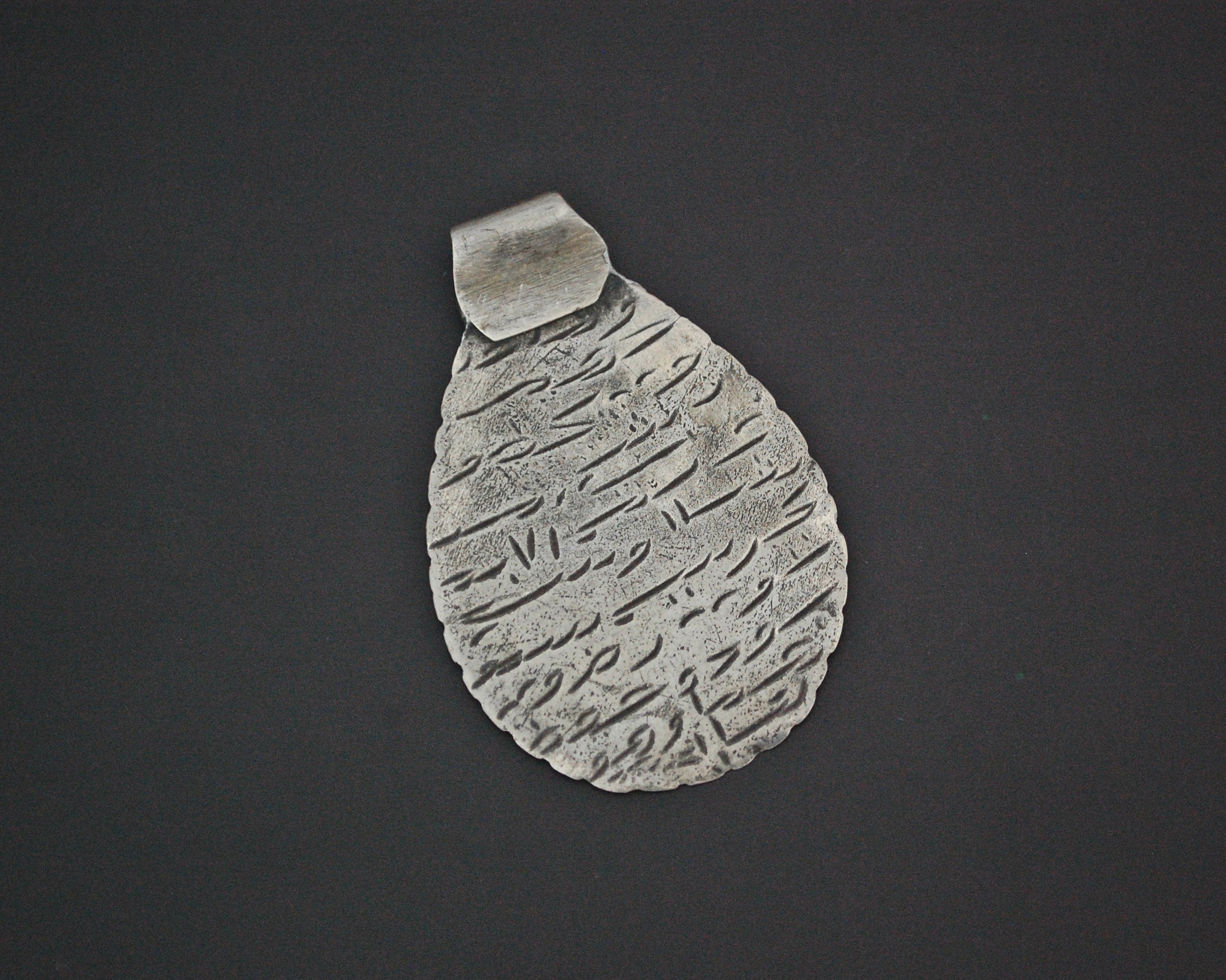 Rare Old Arabic Writing Amulet Pendant