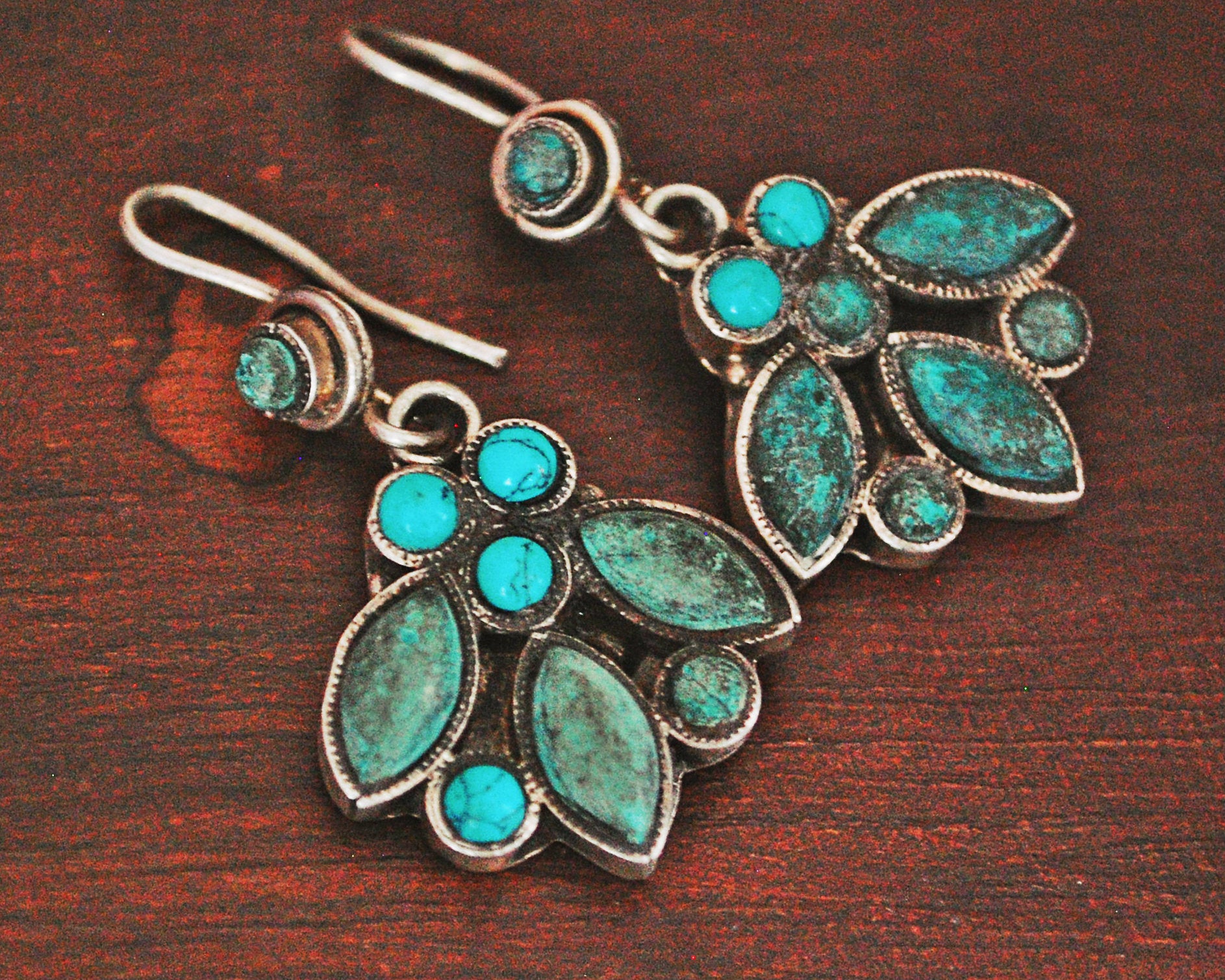 Turquoise Earrings from India