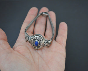 Ethnic Lapis Lazuli Snake Chain Bracelet