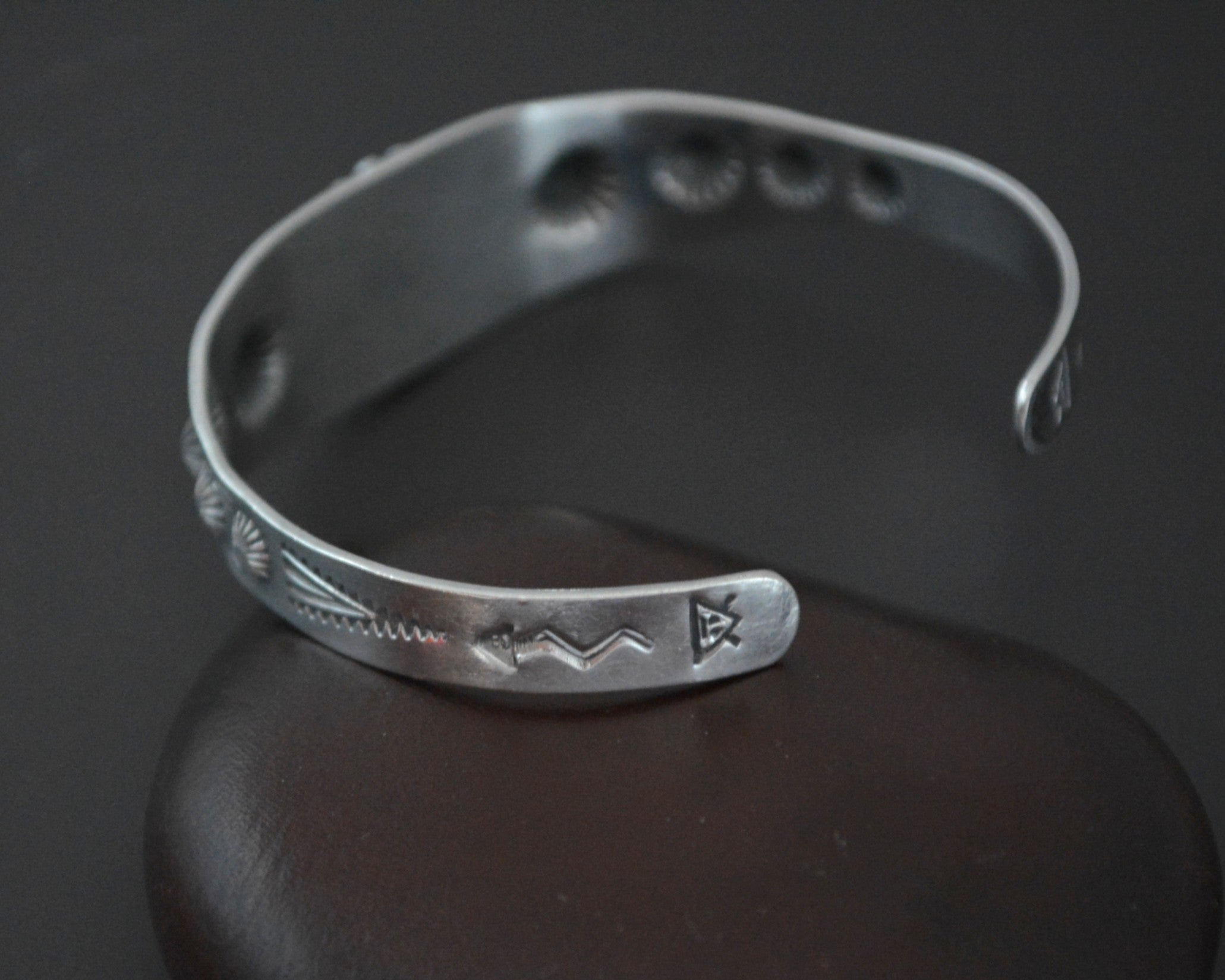 Navajo Fred Harvey Era Turquoise Bracelet - SMALL