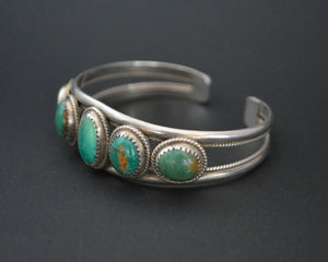 Navajo Turquoise Cuff Bracelet - Native American Turquoise Bracelet