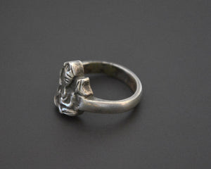 Ganesha Sterling Silver Ring - Size 6.5