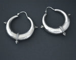 Ethnic Hoop Earrings - LARGE