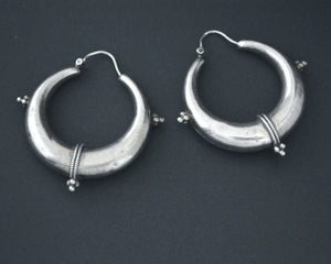 Ethnic Hoop Earrings - LARGE
