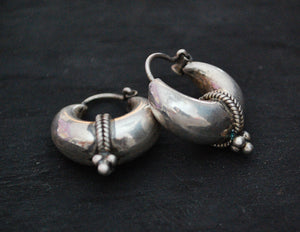 Ethnic Hoop Earrings - SMALL