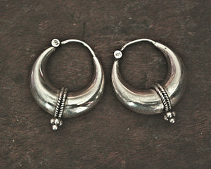 Ethnic Hoop Earrings - SMALL
