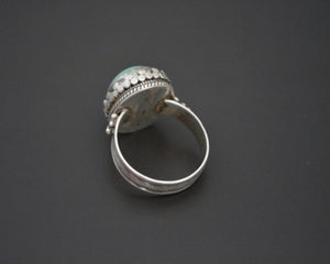Nepali Turquoise Ring - Size 8.5