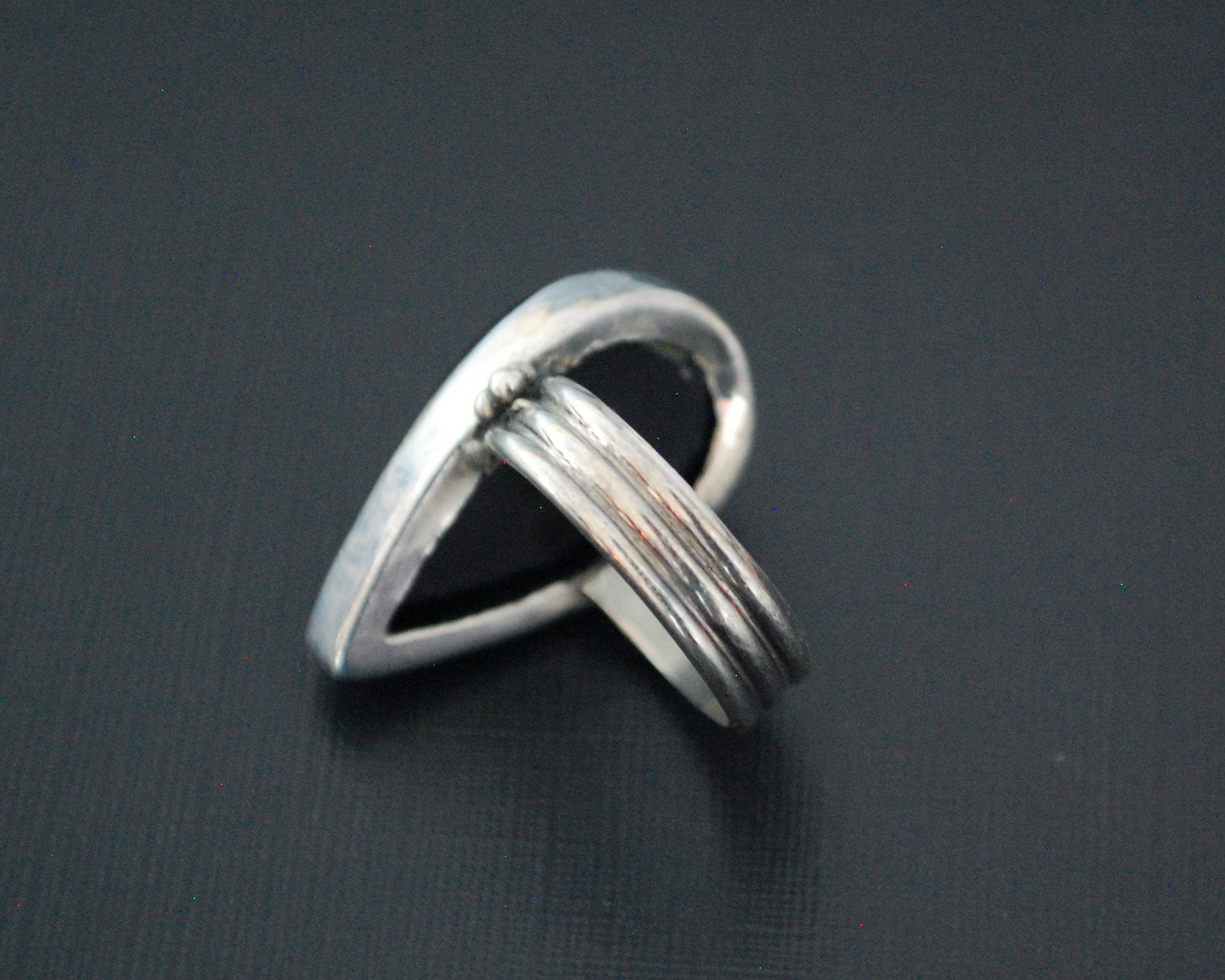 Ethnic Onyx Ring - Size 7.5