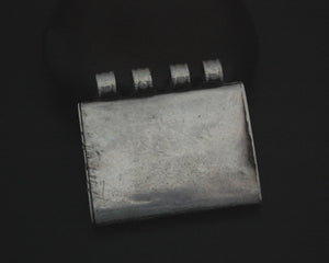 Openable Afghani Silver Box Pendant
