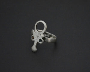 Old Berber Ram Ring - Size 4.5