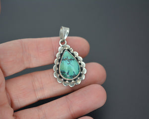 Turquoise Pendant from India
