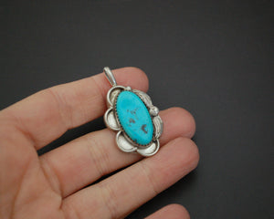 Native American Navajo Turquoise Pendant