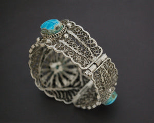 Scarab Filigree Bracelet from Egypt