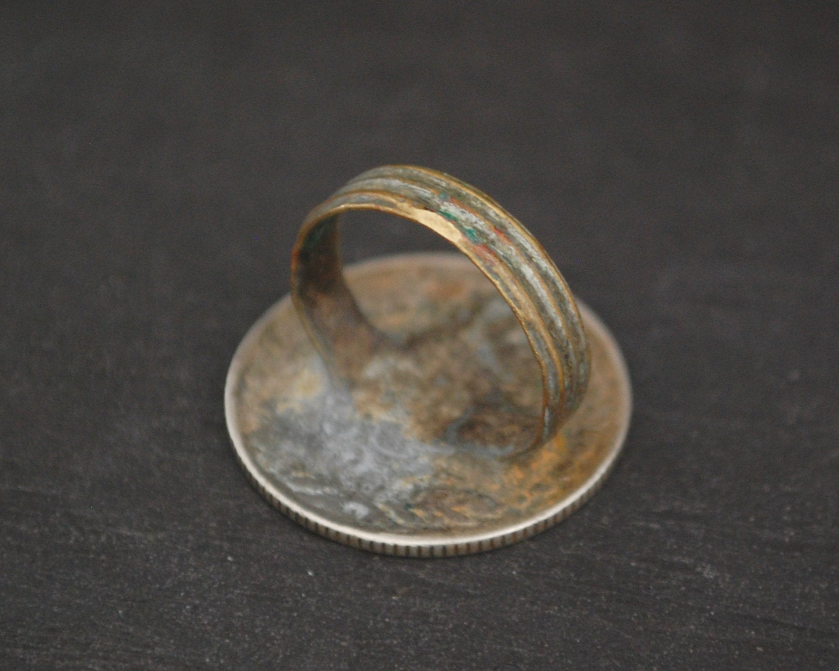 Moroccan Coin Ring - Size 6