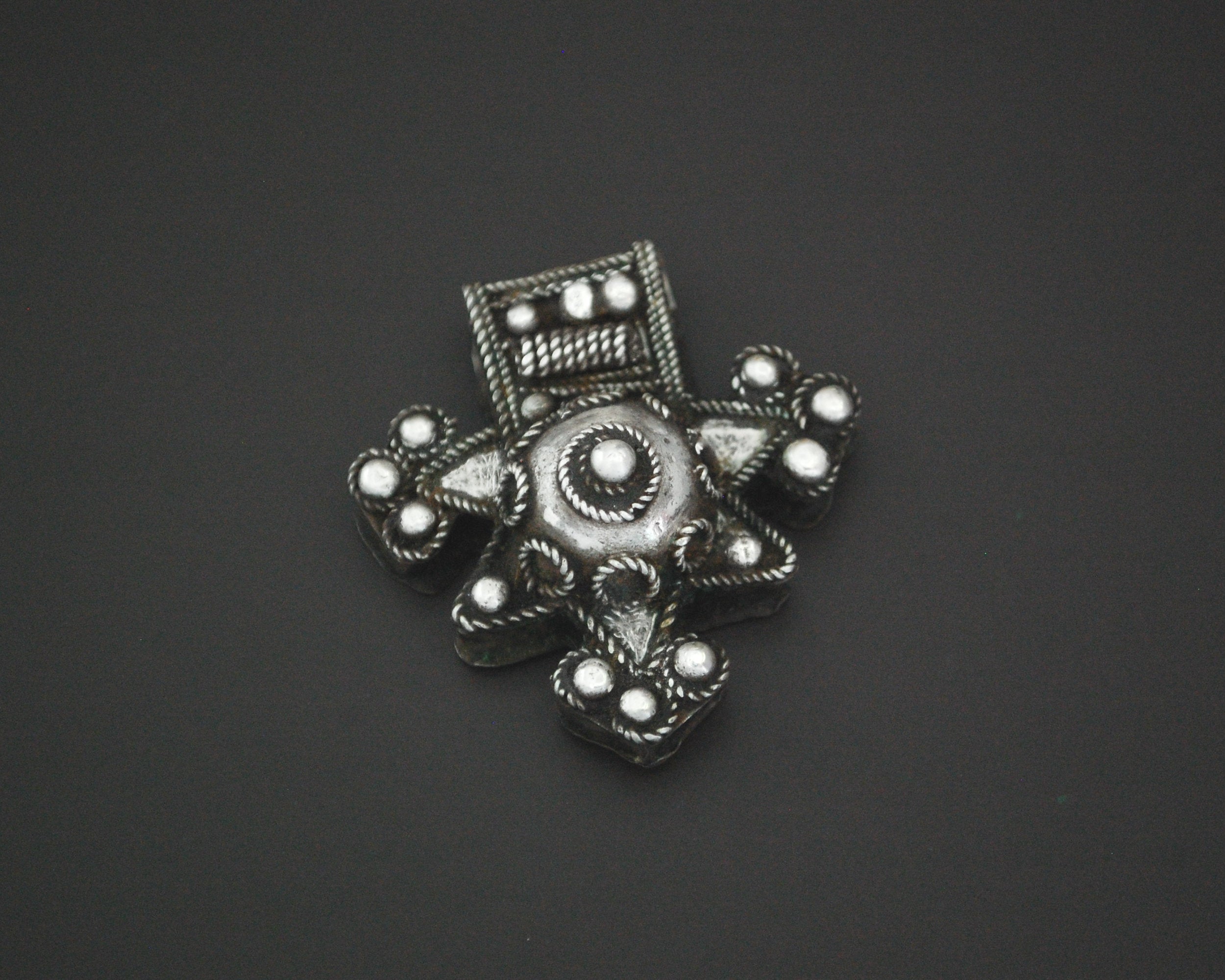 Old Berber Boghdad Cross Pendant