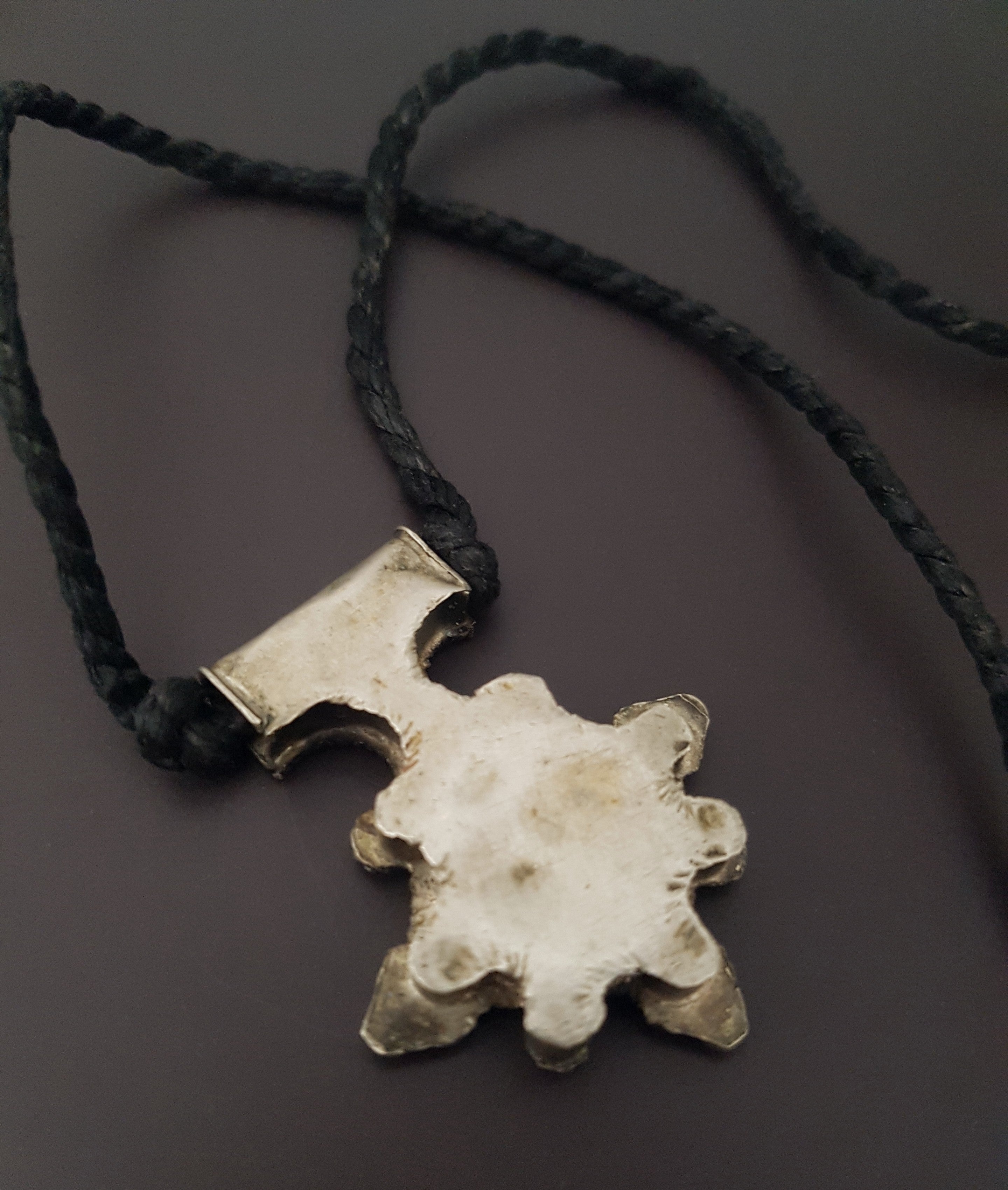 Berber Boghdad Cross Pendant on Cord