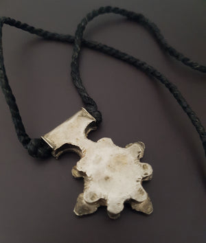 Berber Boghdad Cross Pendant on Cord