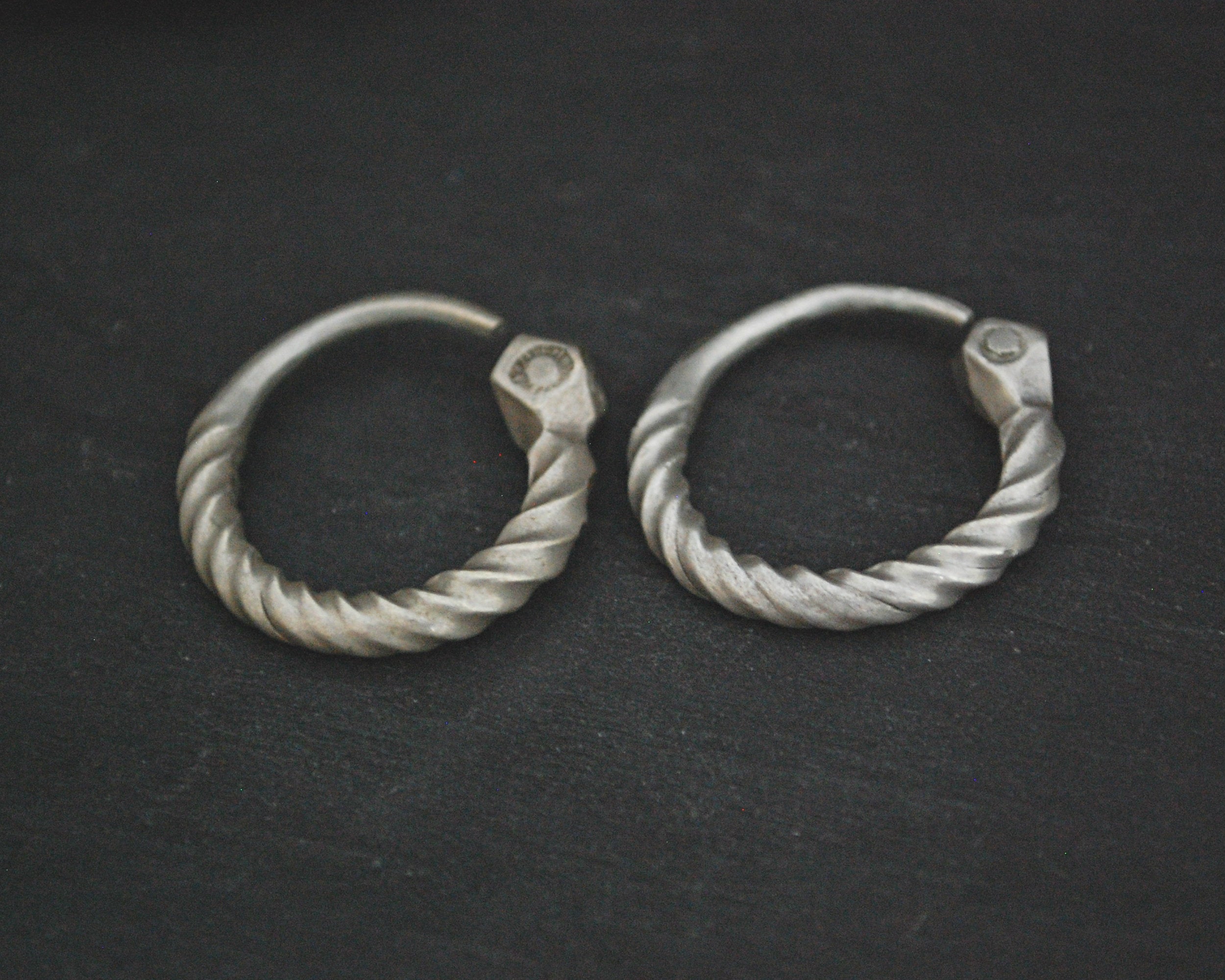 Tuareg Tsabit Hoop Earrings
