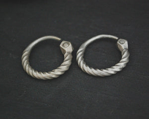 Tuareg Tsabit Hoop Earrings