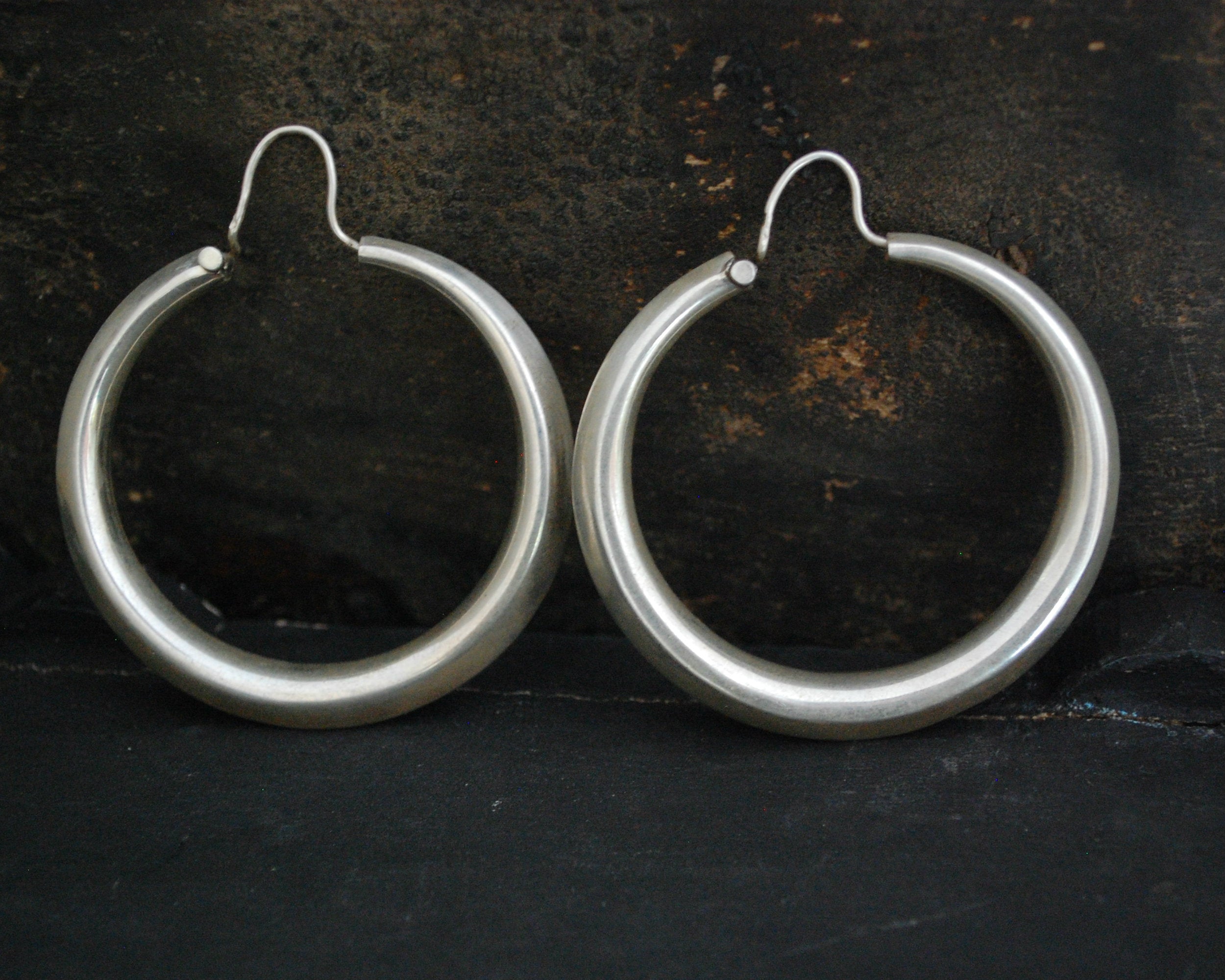 Huge Ethnic Hoop Earrings - XLARGE