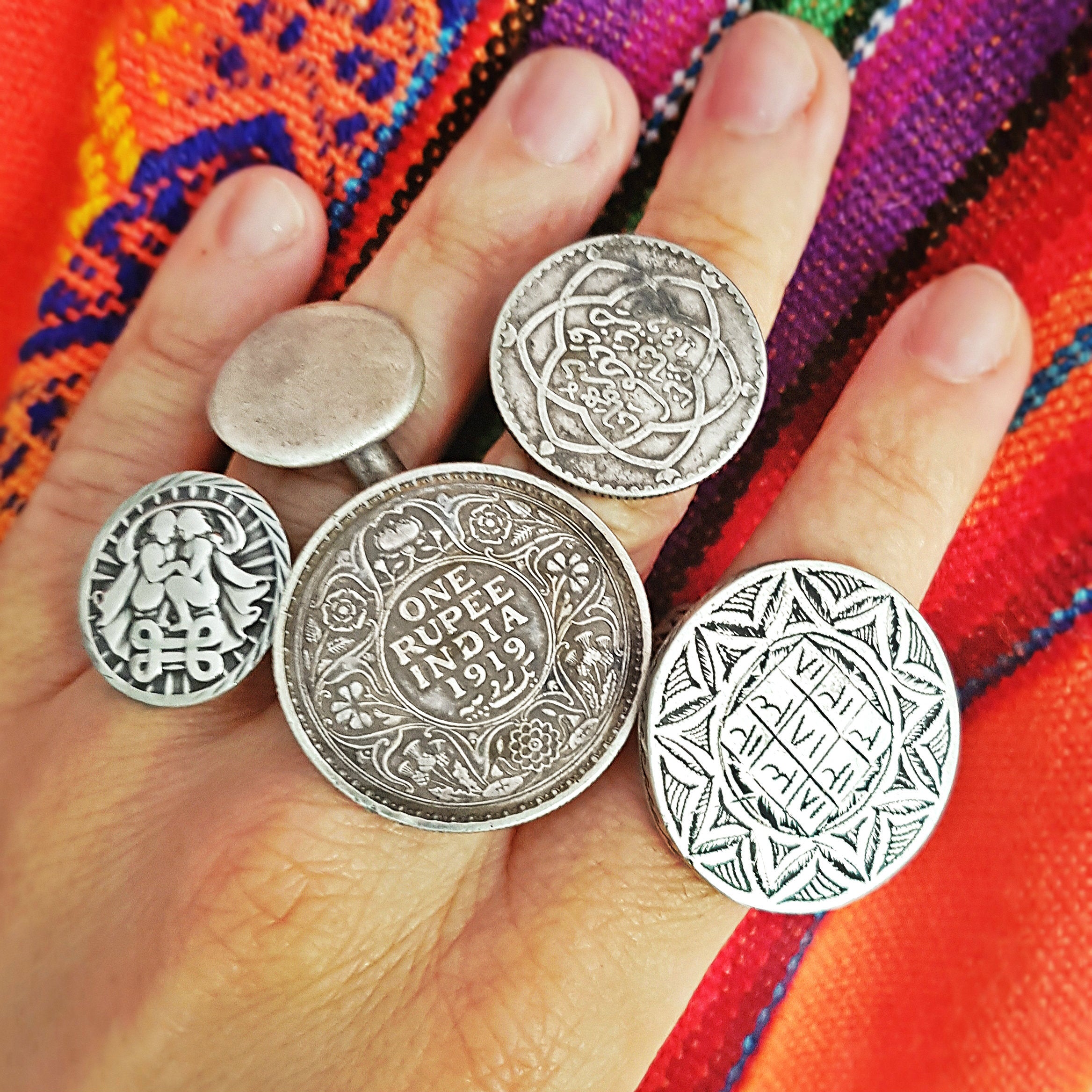 Tuareg Magical Numbers Talisman Ring