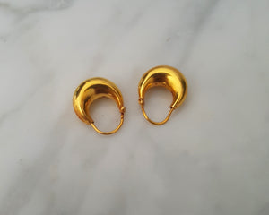 Gilded Hoop Earrings - XS