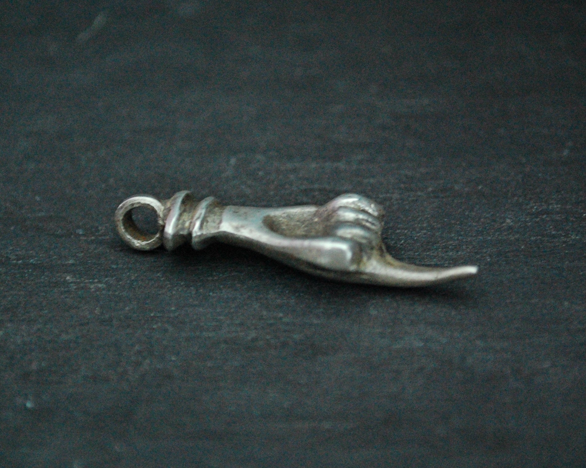 Solid Silver Hand Pendant