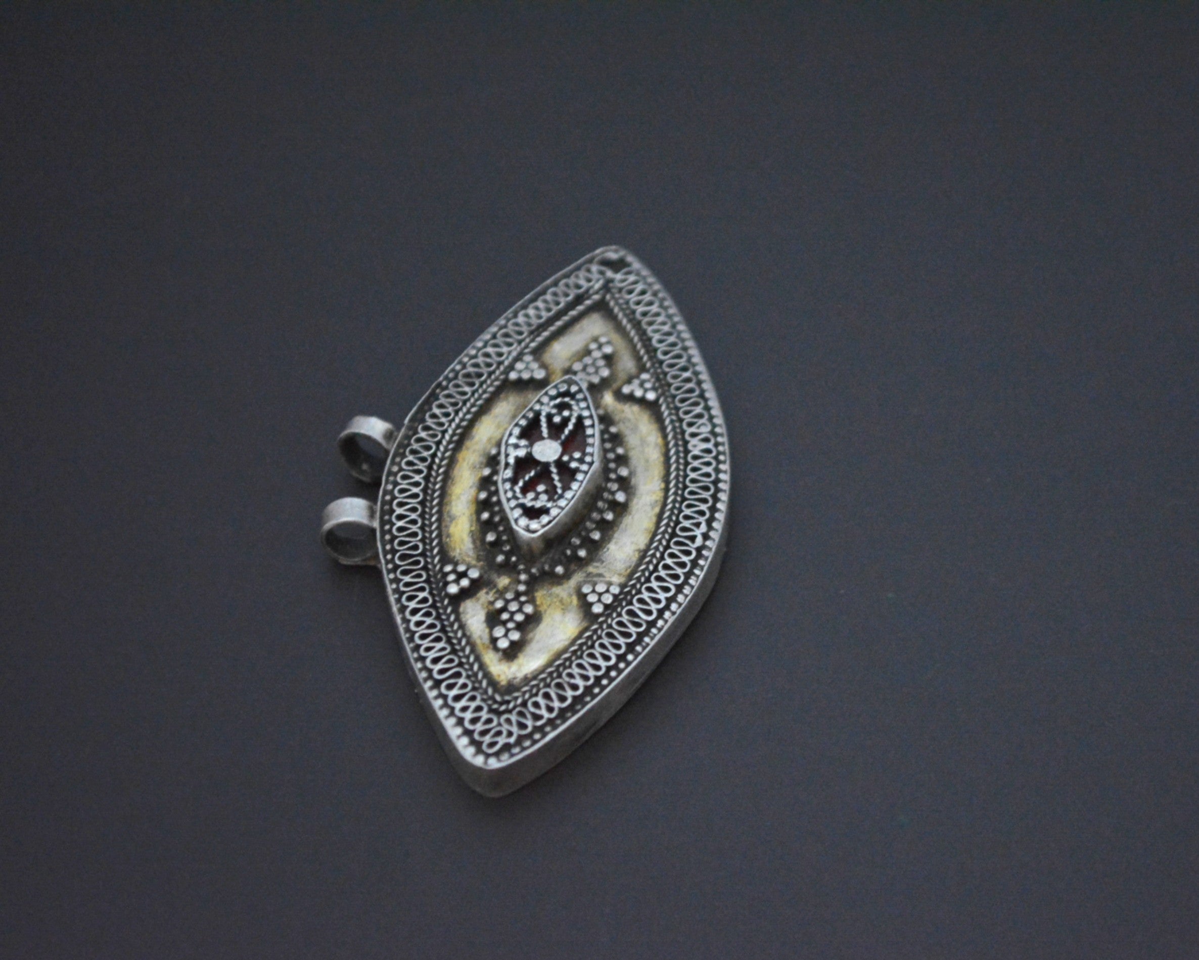 Kazakh Pendant with Gilding