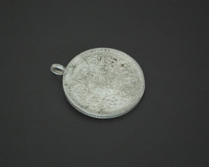 Indian One Rupee Coin Pendant