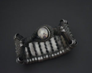 Rajasthani Cotton Silver Bracelet