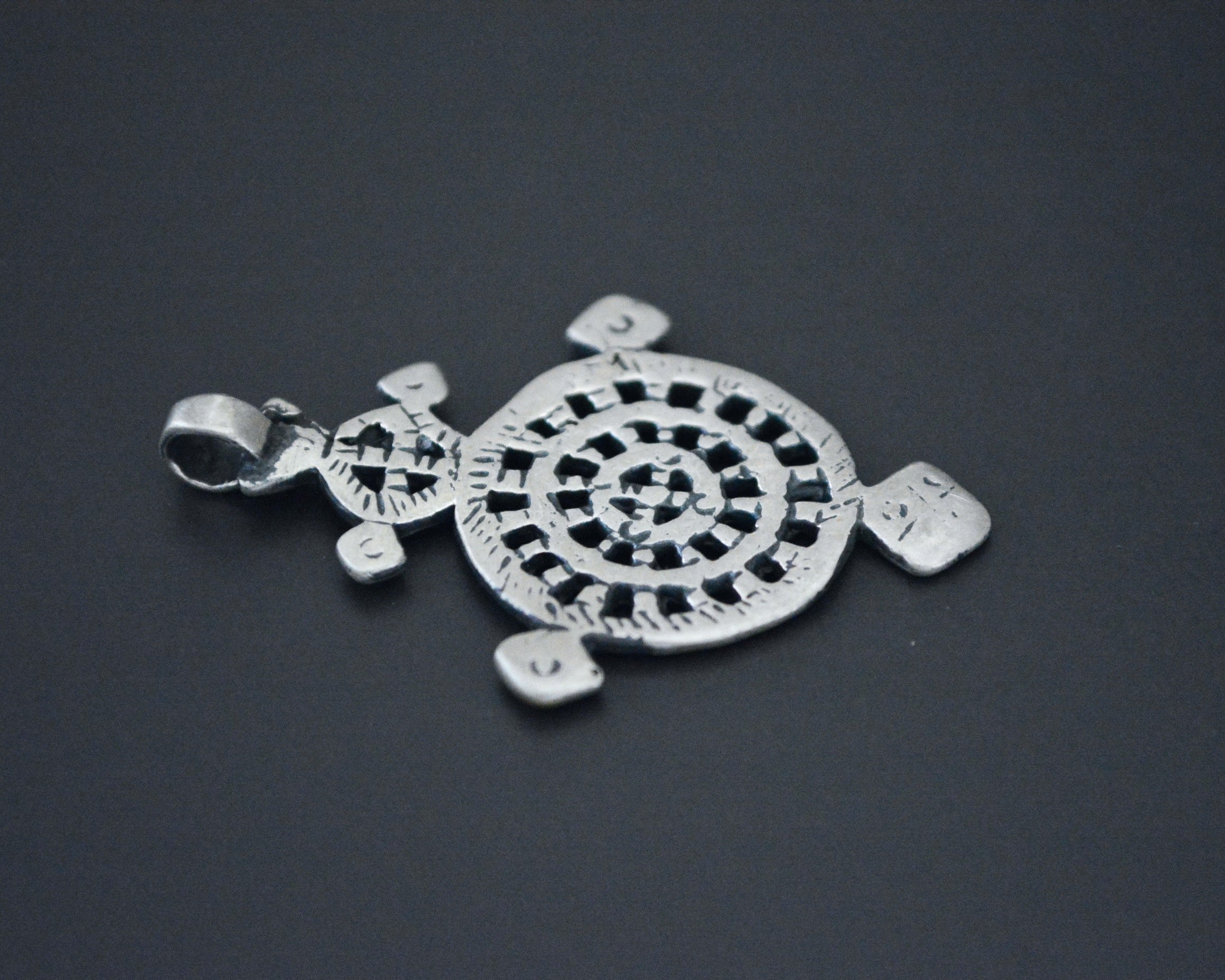 Antique Ethiopian Coptic Cross Amulet