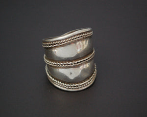 Ethnic Cigar Band Ring - Size 8