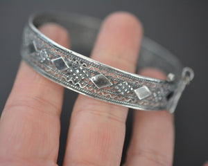 Yemeni Filigree Bracelet - Hinged