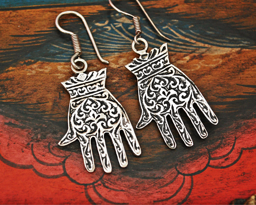 Berber Hamsa Earrings