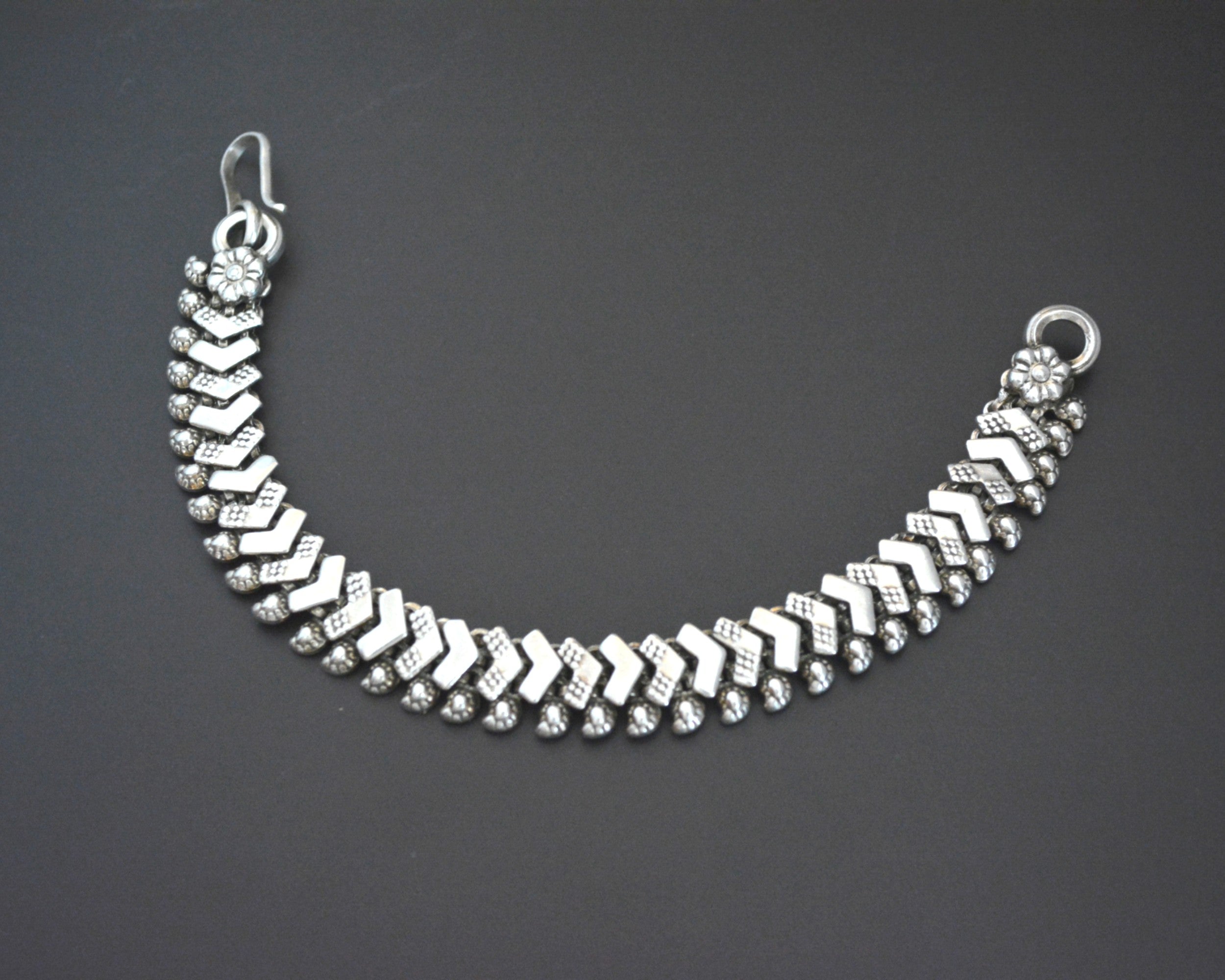 Rajasthani Sterling Silver Link Bracelet