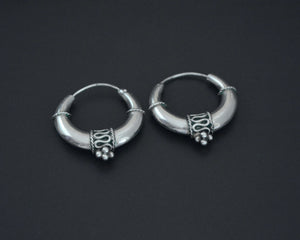 Ethnic Hoop Earrings from India - MEDIUM