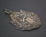 Old Silver Barong Pendant from Bali