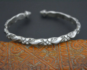Reserved for A. - Rajasthani Silver Cuff Bracelet
