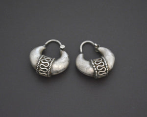 Ethnic Hoop Earrings - SMALL