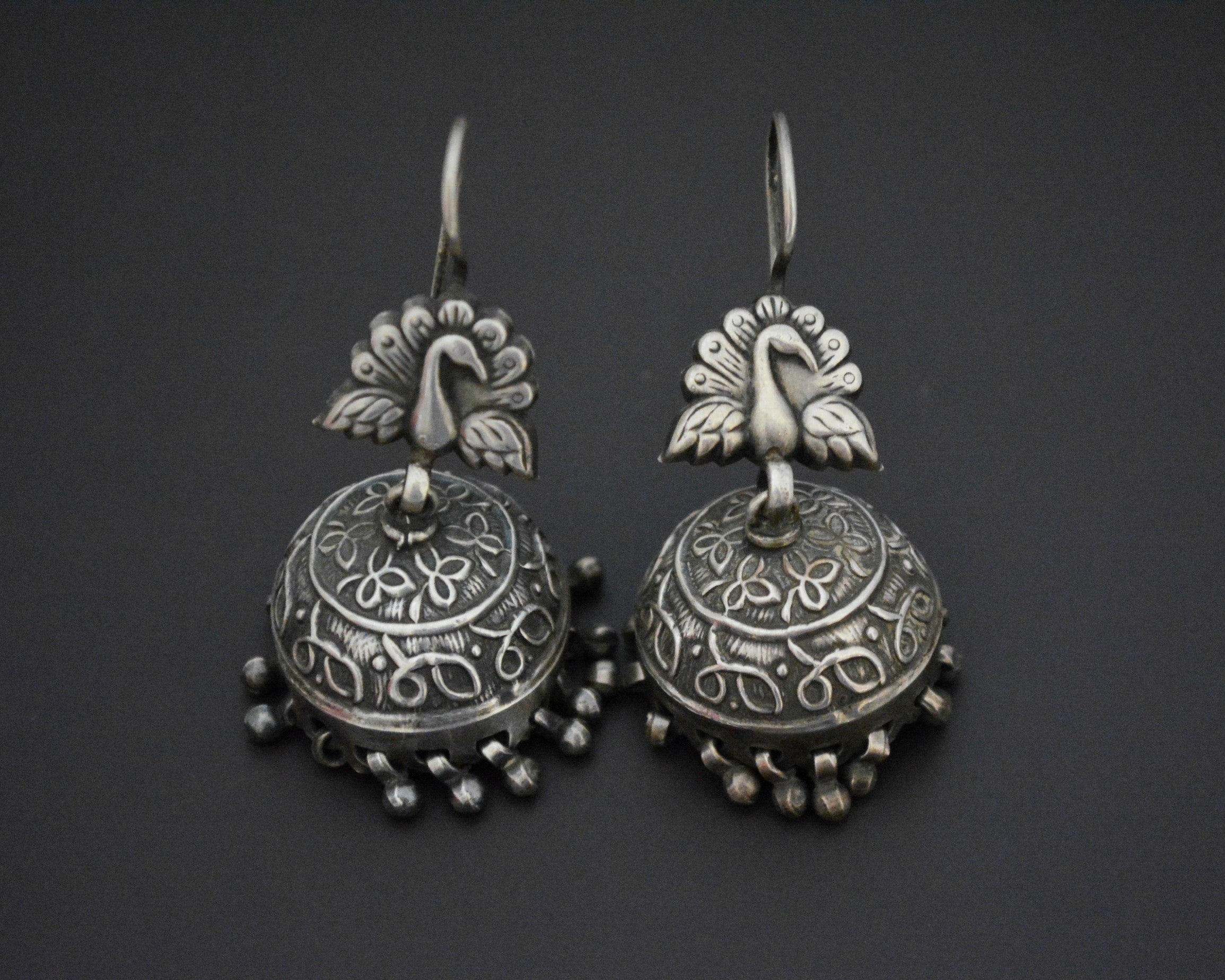 Bold Rajasthani Jhumka Earrings