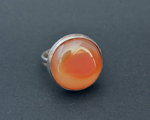 Ethnic Agate Ring  - Size 7.5