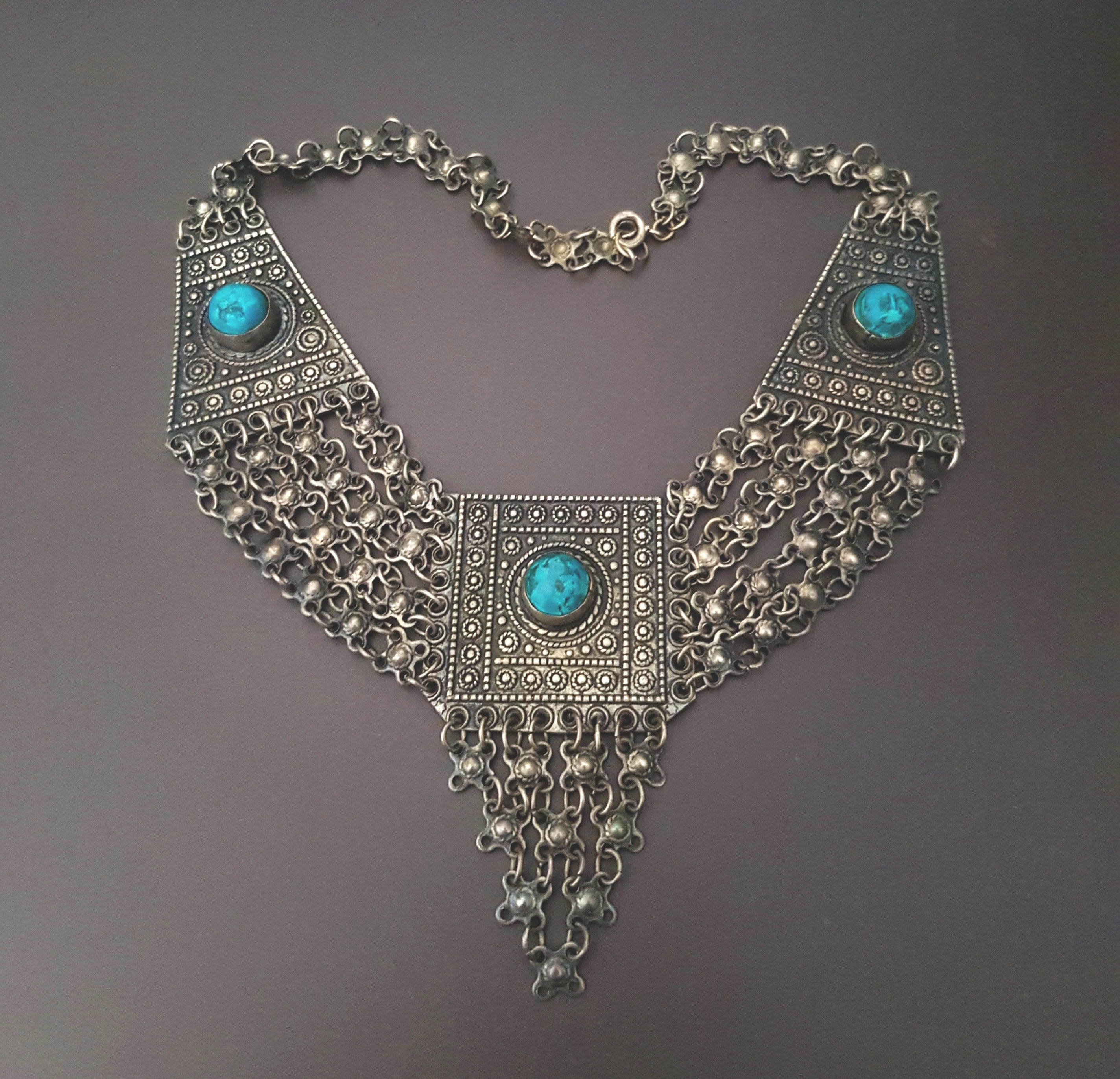 Eilat Stone Choker Necklace from Israel