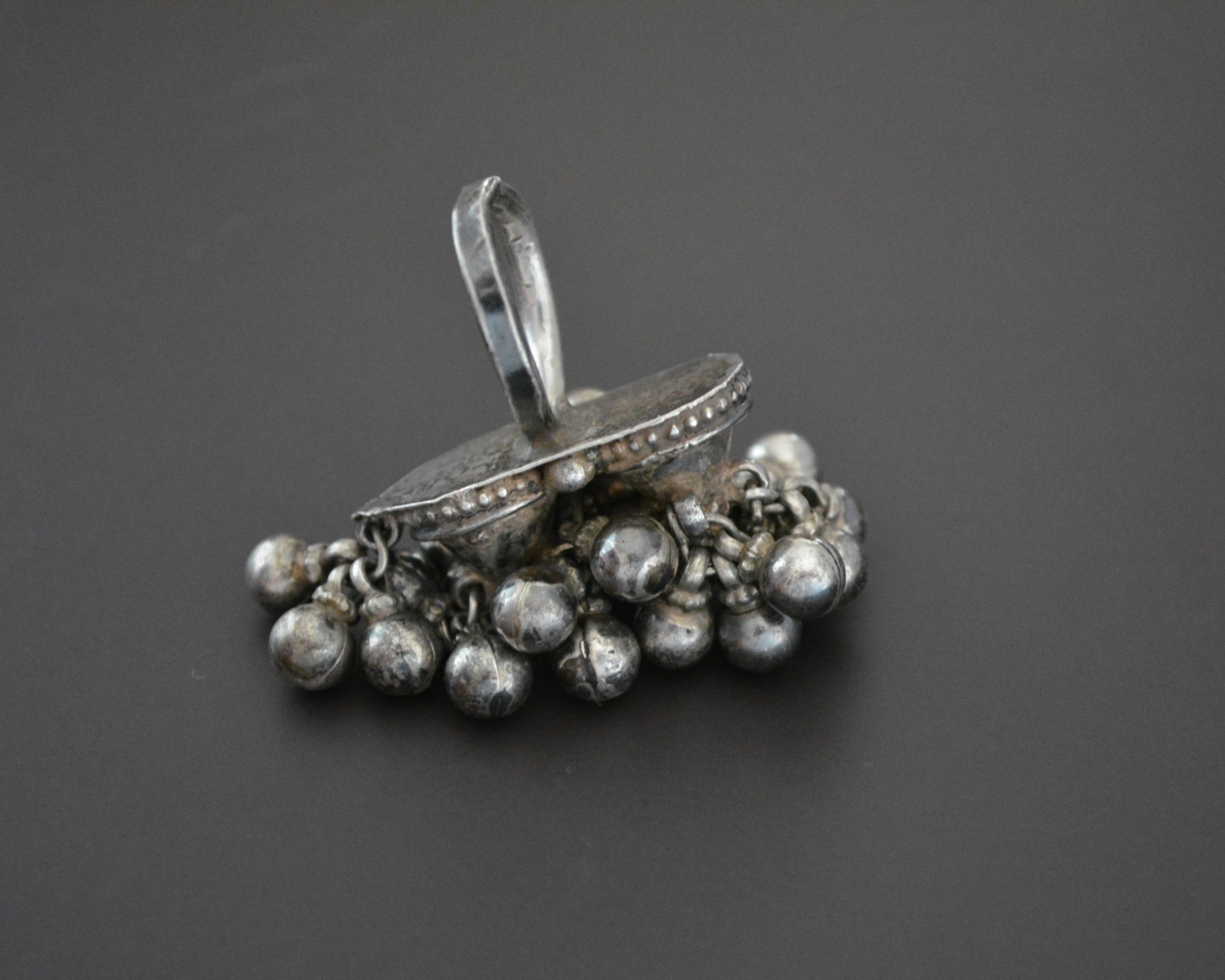 Rajasthani Silver Ring with Bells