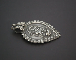 Vintage Hindu Durga Amulet Pendant