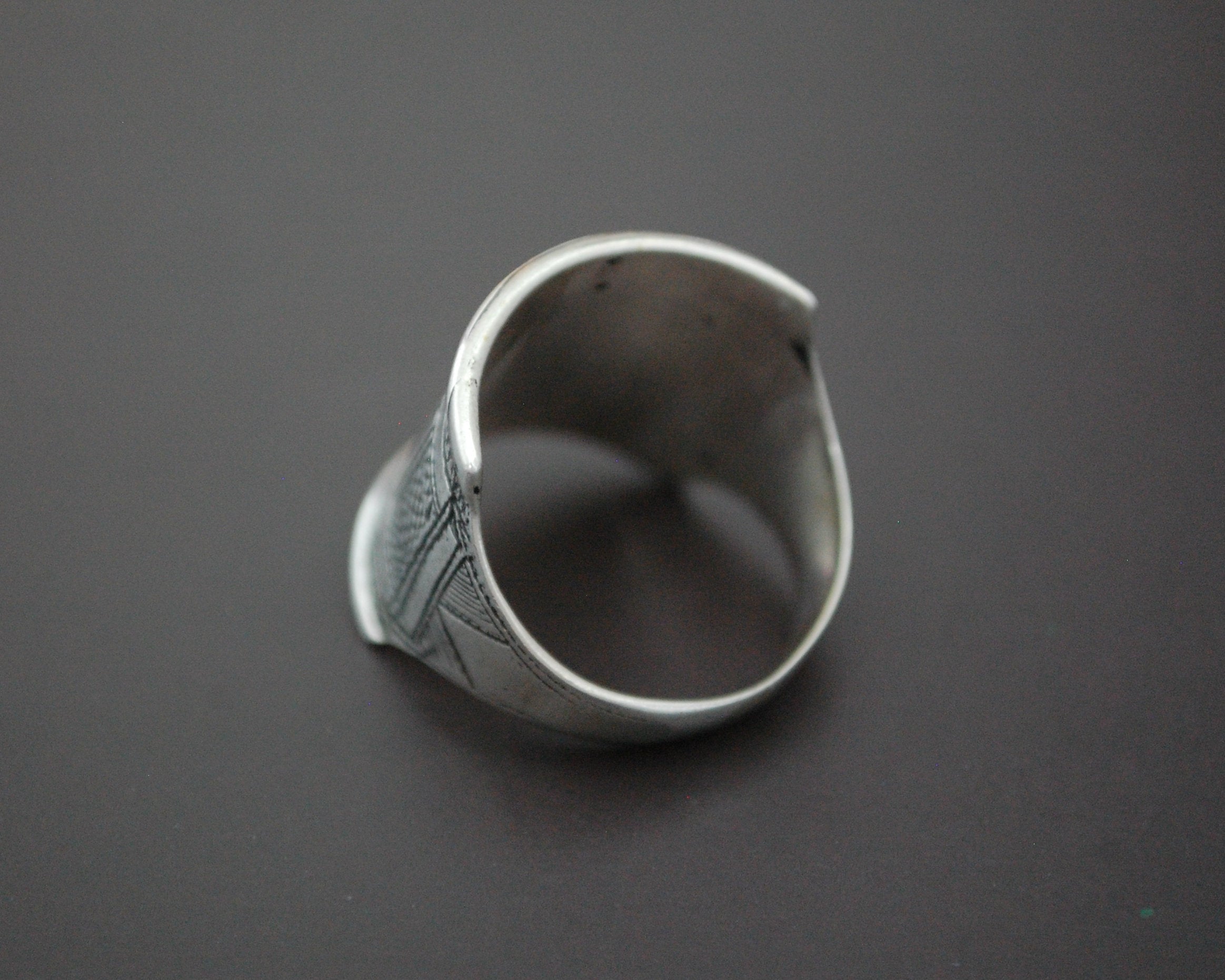 Tuareg Silver Ring - Size 11