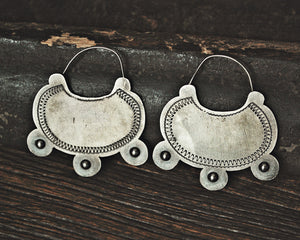 Ethnic Silver Earrings