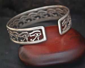 Egyptian Eye of Horus Cuff Bracelet
