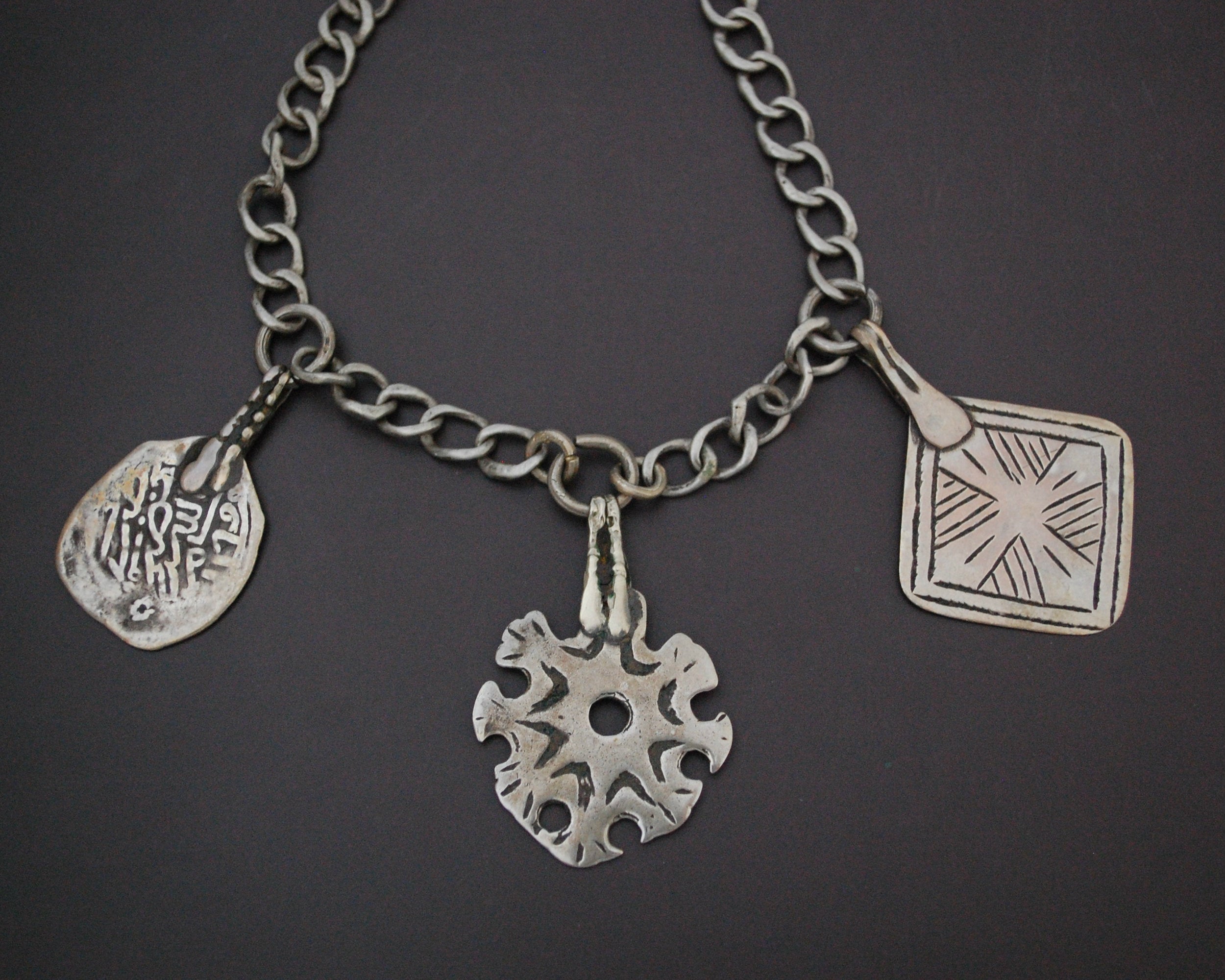 Old Berber Charms Necklace