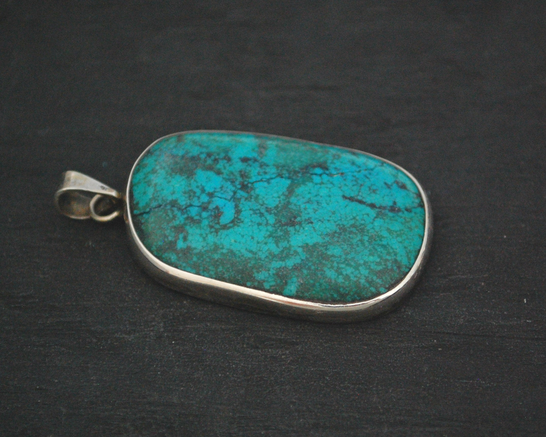 Ethnic Turquoise Pendant